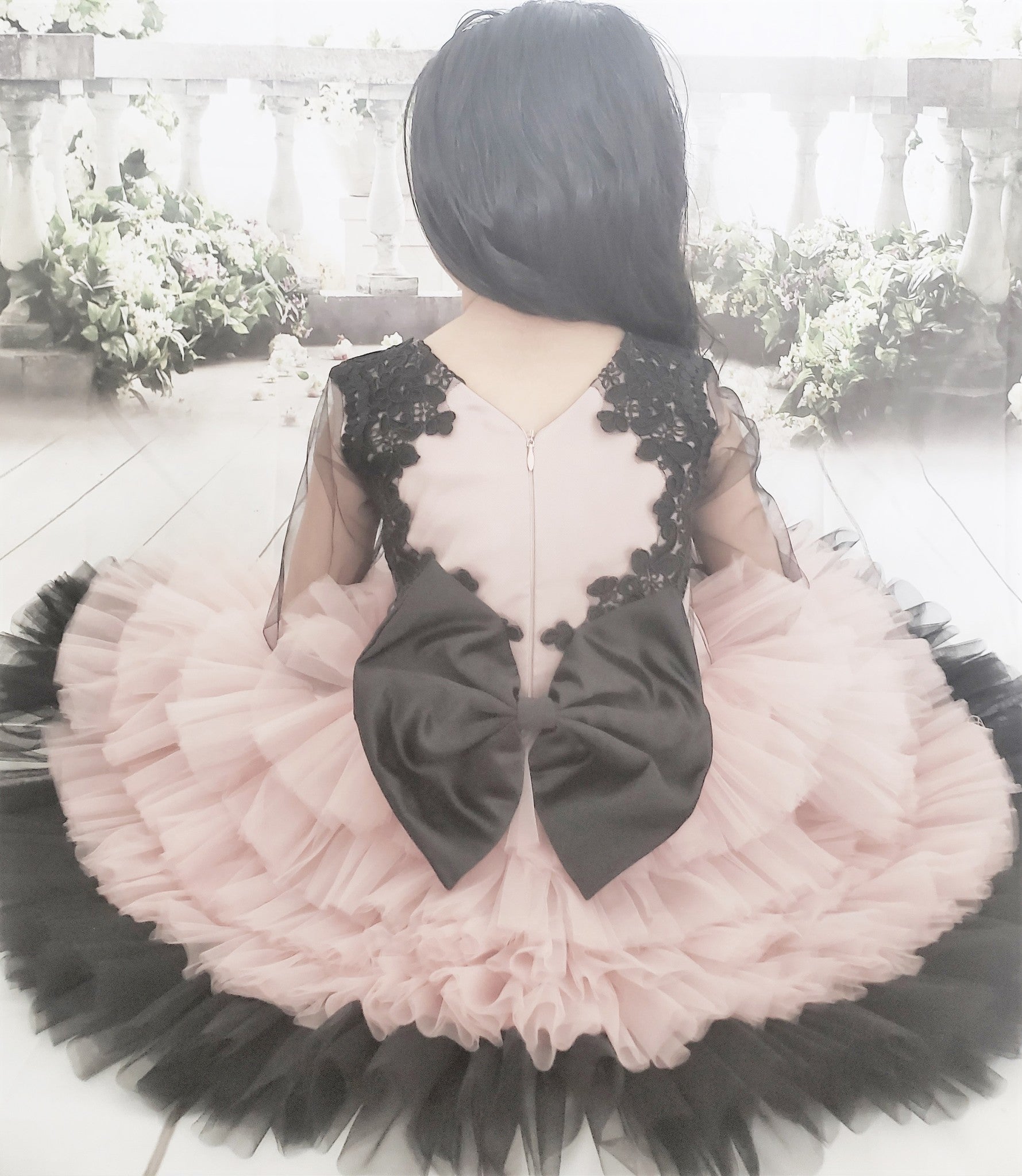 Petunia Pink & Black