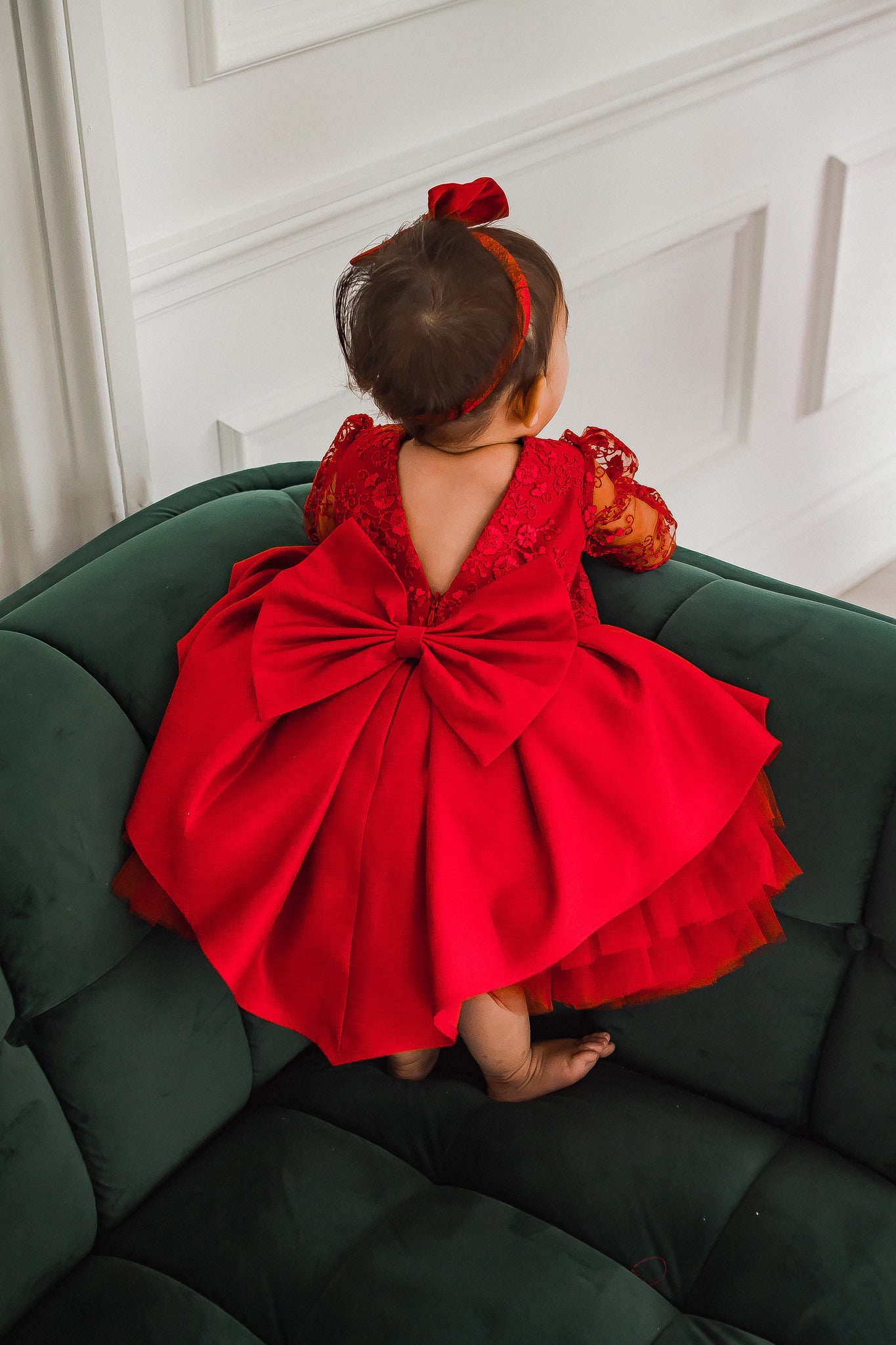 Red Dahlia Dress