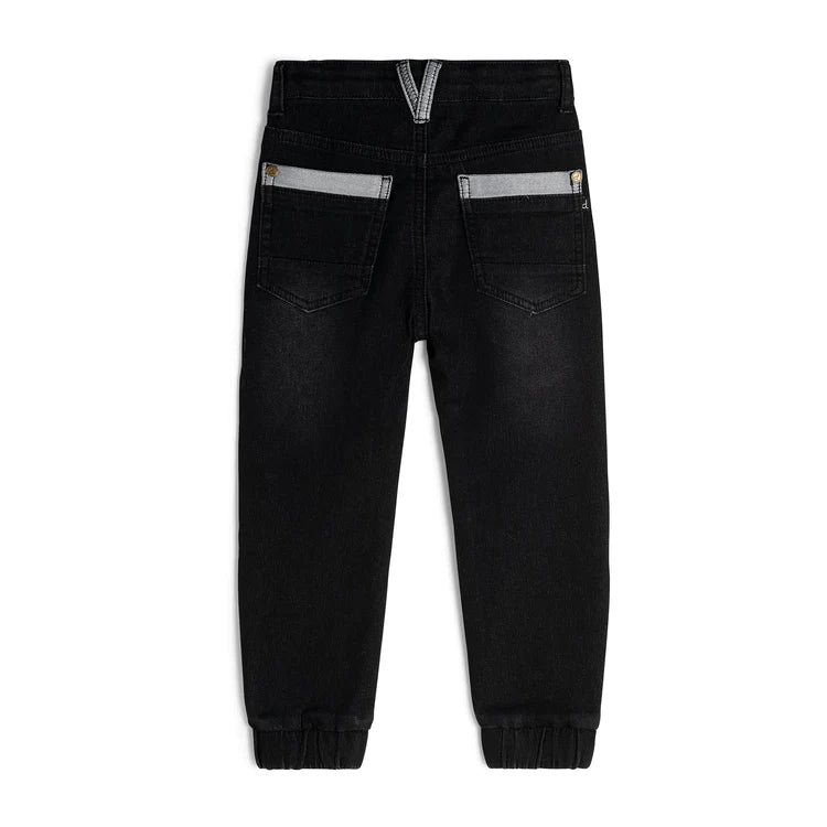 Denim Jogger Pants