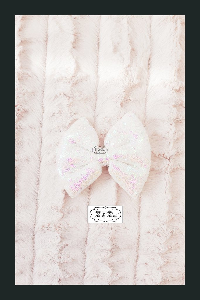 Sequin-Bow Hairpin Accessories