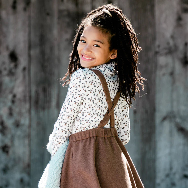 Gray sales label skirt