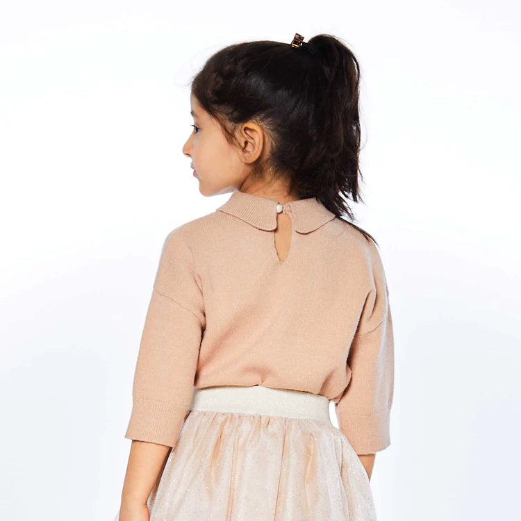 Knitted Collared Top