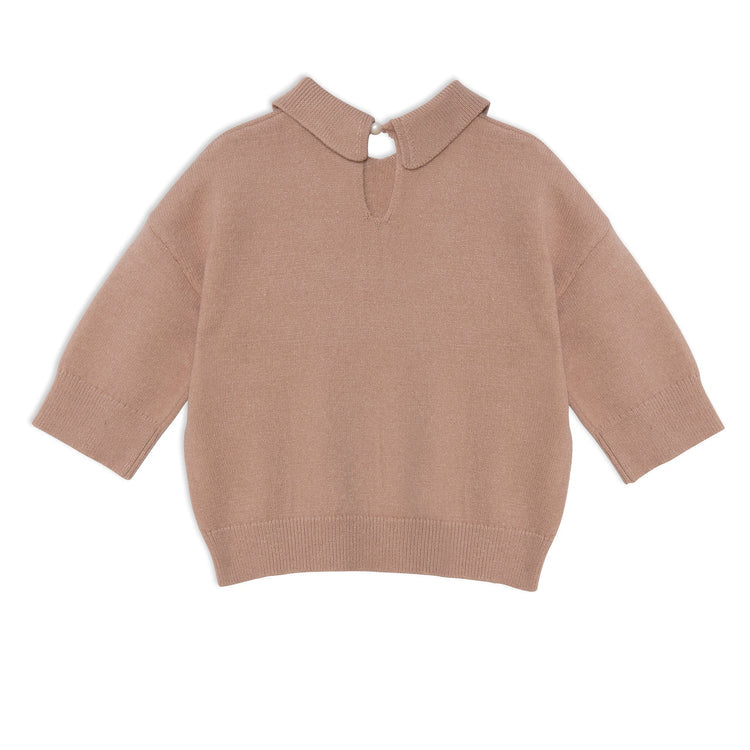 Knitted Collared Top